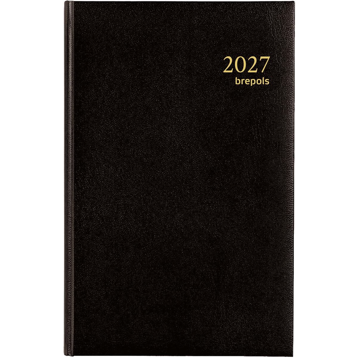 Brepols - Agenda 2026 Saturn Luxury 1 day/1 page black