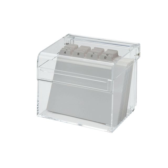 Maul - Kaartenbak met index din a7 acryl