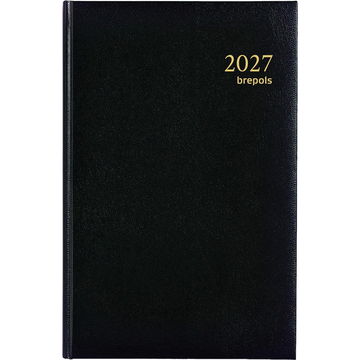 Brepols - Agenda 2026 Saturn Lima 2 días/1 página negra