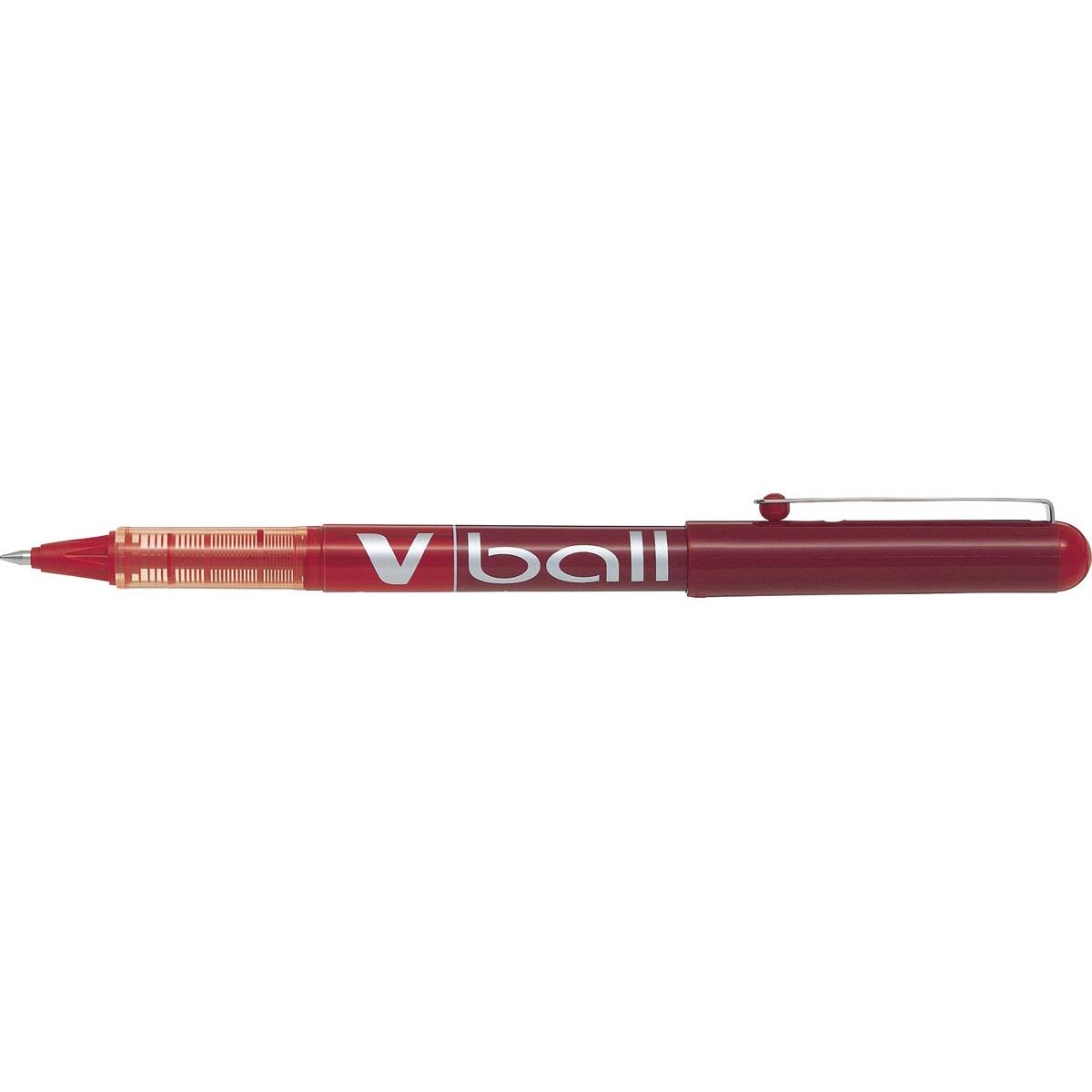 Pilot - rouleau à encre liquide Vball 05, rouge