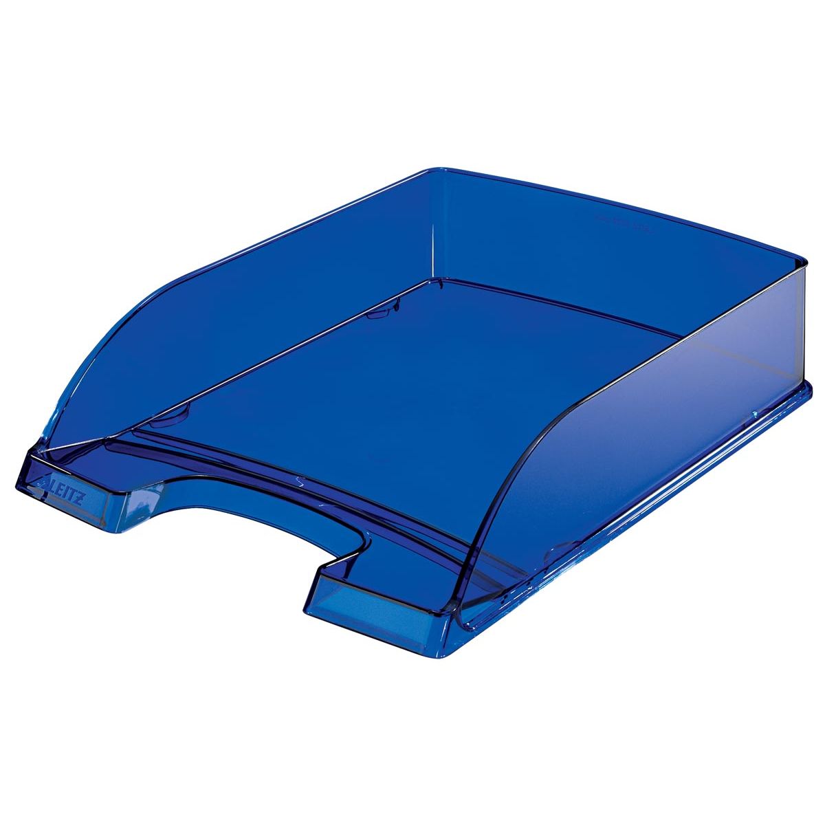 Leitz - letter tray Plus 5226 blue transparent