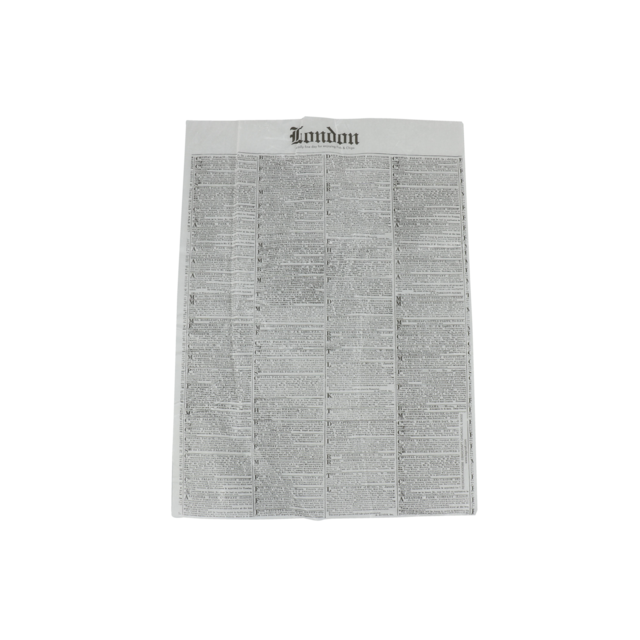 Klika - Sheet | snack sheet | paper + paraffin coating | 406x305mm | London newspaper | 4000 pieces