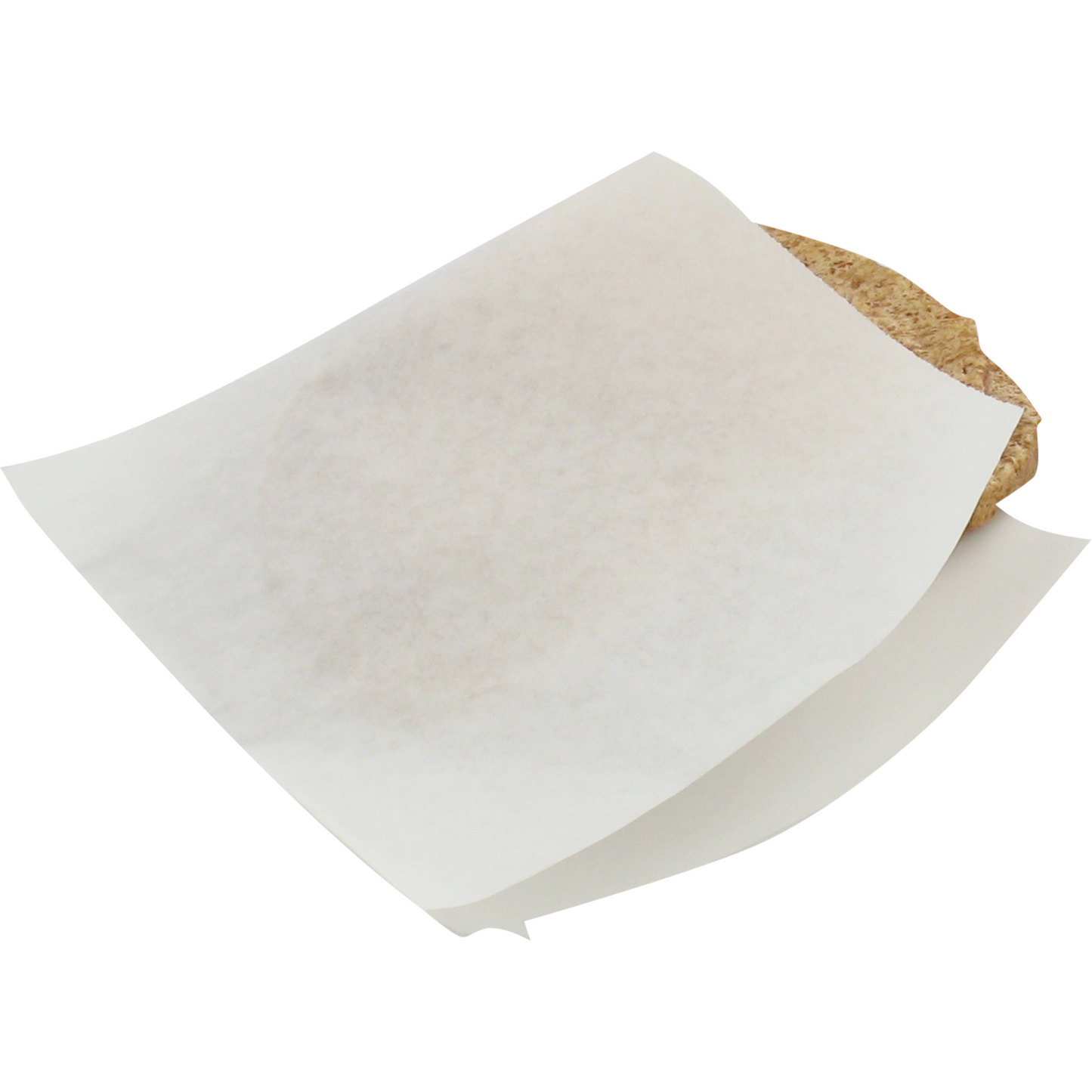 Klika - Bolsa | Bolsa para Shawarma/parrilla | Papel sucedáneo | 15x15cm | blanco | 2000 piezas