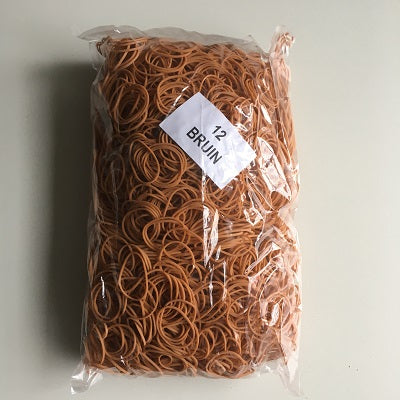 Klika - Elastiekjes breed 1,5mm nr.12 pak 1kg