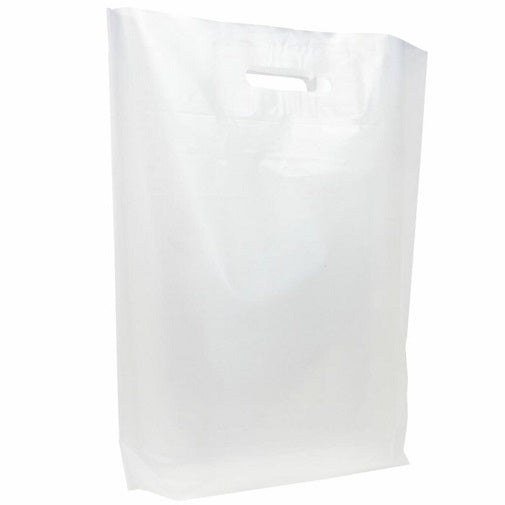 Klika - Draagtas DKT wit 37x44 2x4 cm 500 stuks 3 stuks