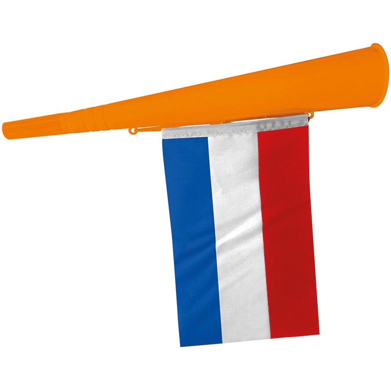 DBV - Oranje toeter, met vlag