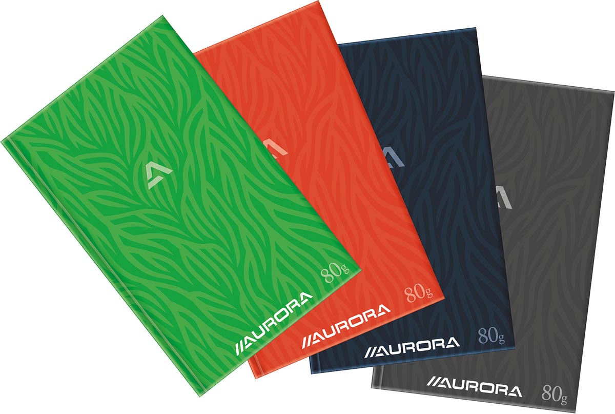 Aurora - Magazine book ft 21.5x33.5 cm, 192 pages, squared 5 mm