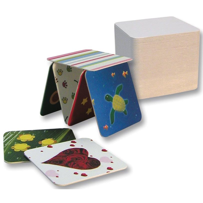 Folia - square beermat