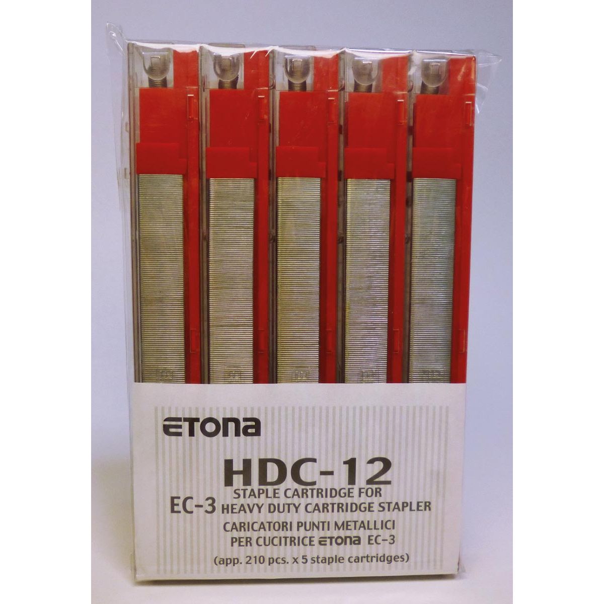 Etona - nietjescassette voor EC-3, capaciteit 56 80 blad, pak van 5 stuks