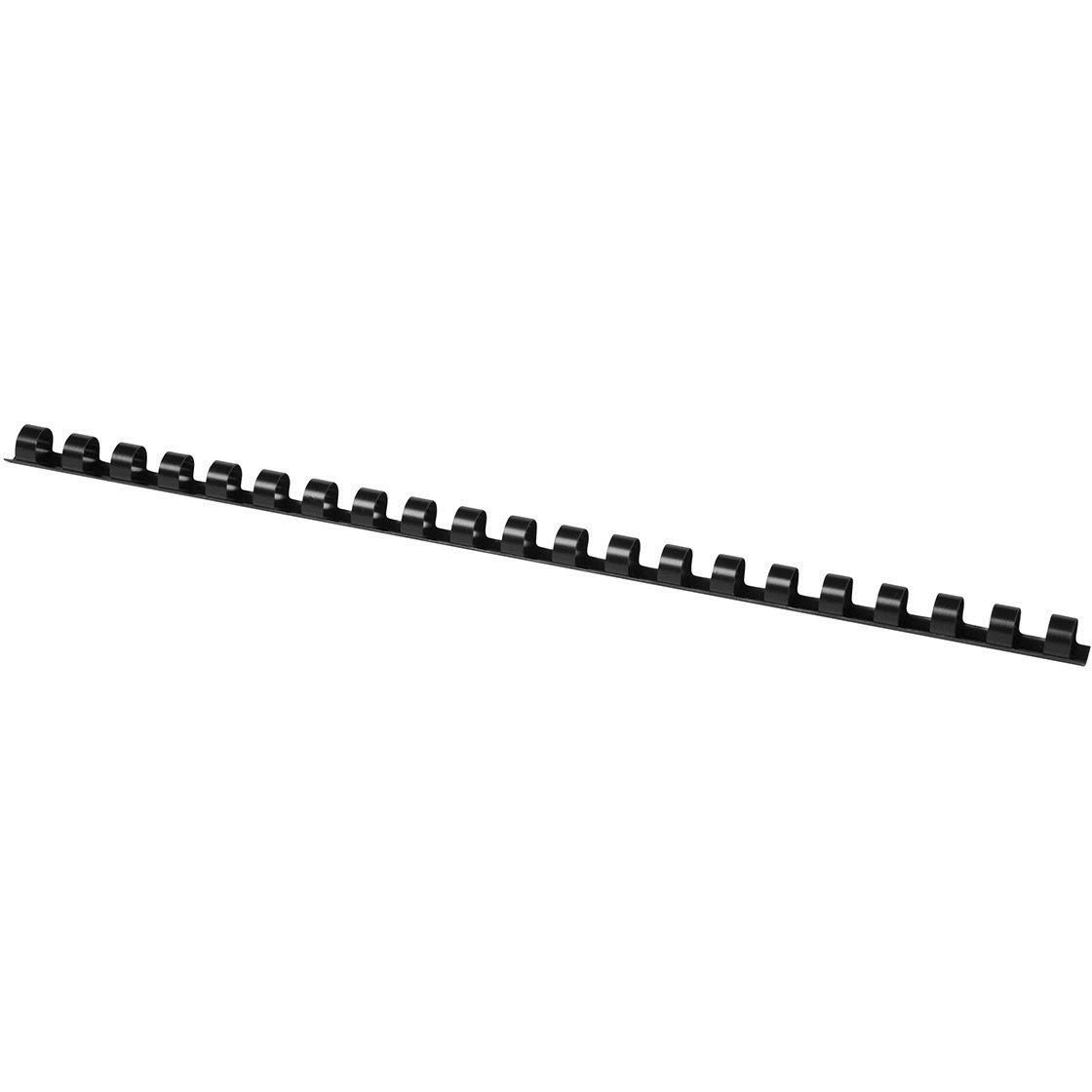 OFFICE products - bindruggen, pak van 100 stuks, 10 mm, zwart