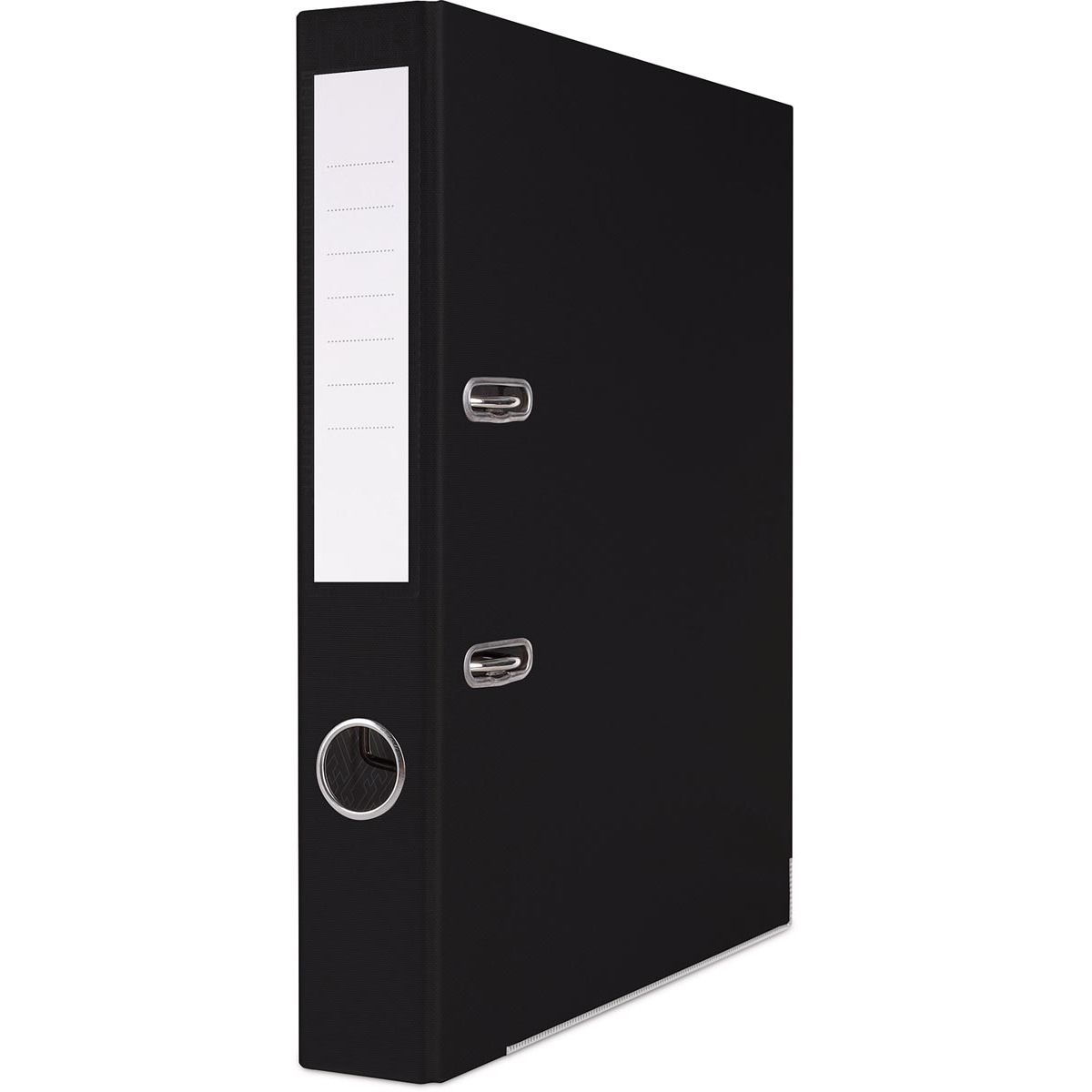 Prodotti per ufficio - Cartella prodotti per piedi A4, PP, dorso da 5 cm, nero