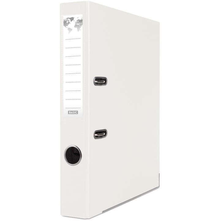 OFFICE products - ordner voor A4, PP, rug van 5 cm, wit