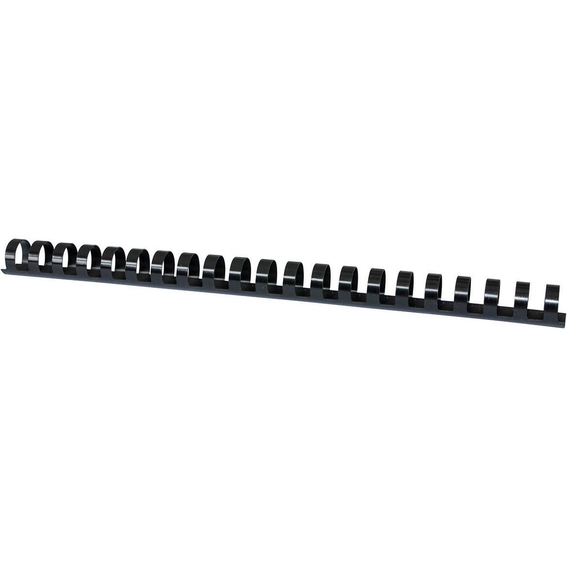 OFFICE products - bindruggen, pak van 100 stuks, 16 mm, zwart