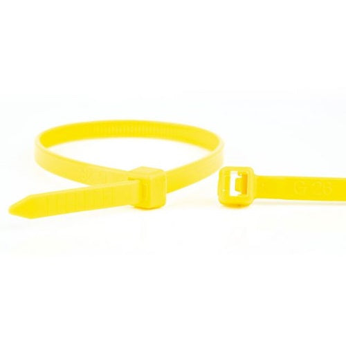 Klika - Cable ties 200x4.8 yellow 100 pieces