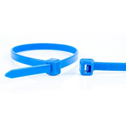 Klika - Cable ties 200x4.8 blue 100 pieces
