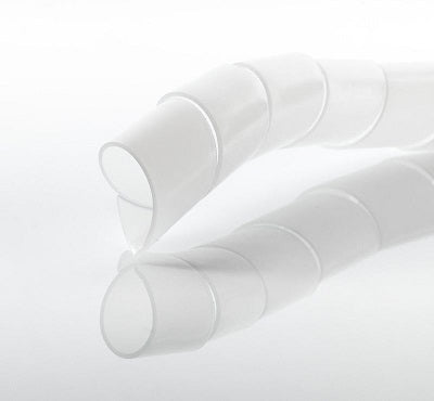 Klika - Spiraalband 7mm transparant 10mtr