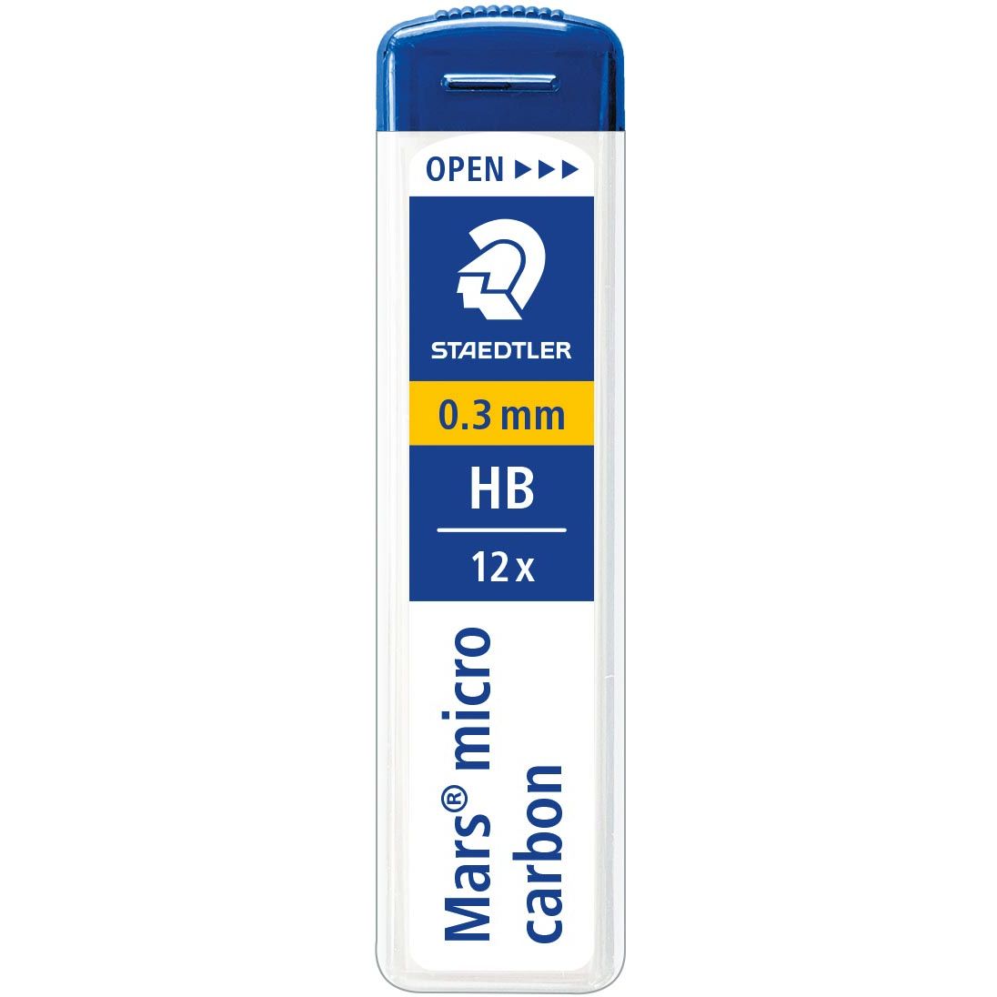 Staedtler - mines de micro-crayons, 0,3 mm, HB, étui de 12 pièces