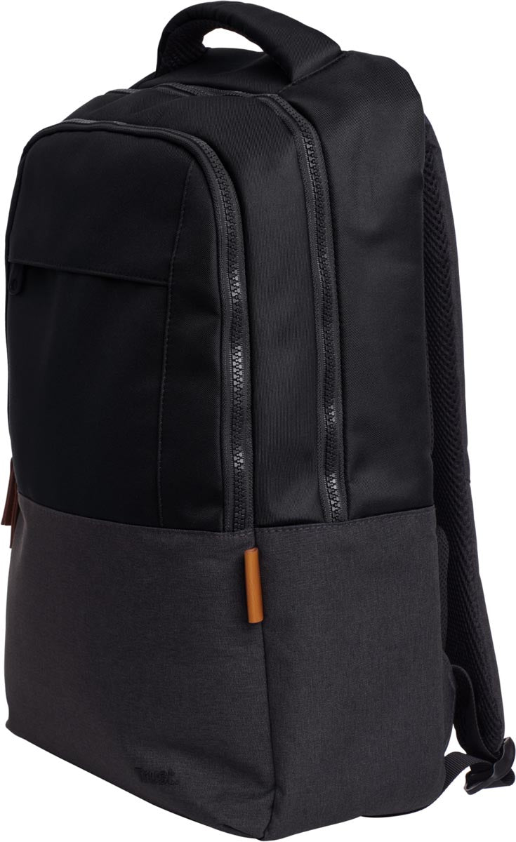 Trust - mochila para portátil Lisboa para portátiles de 16 pulgadas, negro