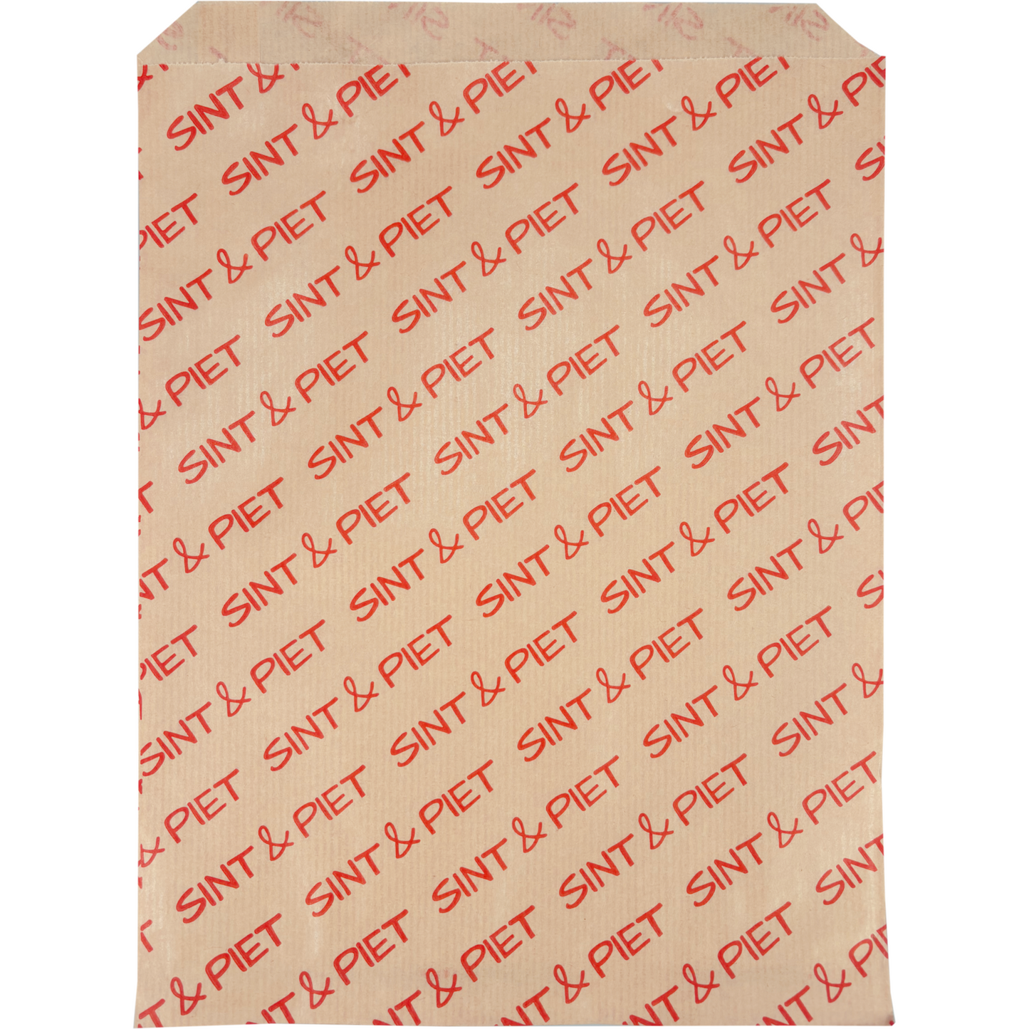 Klika - Zak | Fourniturenzak | Papier | 22x29cm | Sint Piet | bruin/rood | 1000 stuks