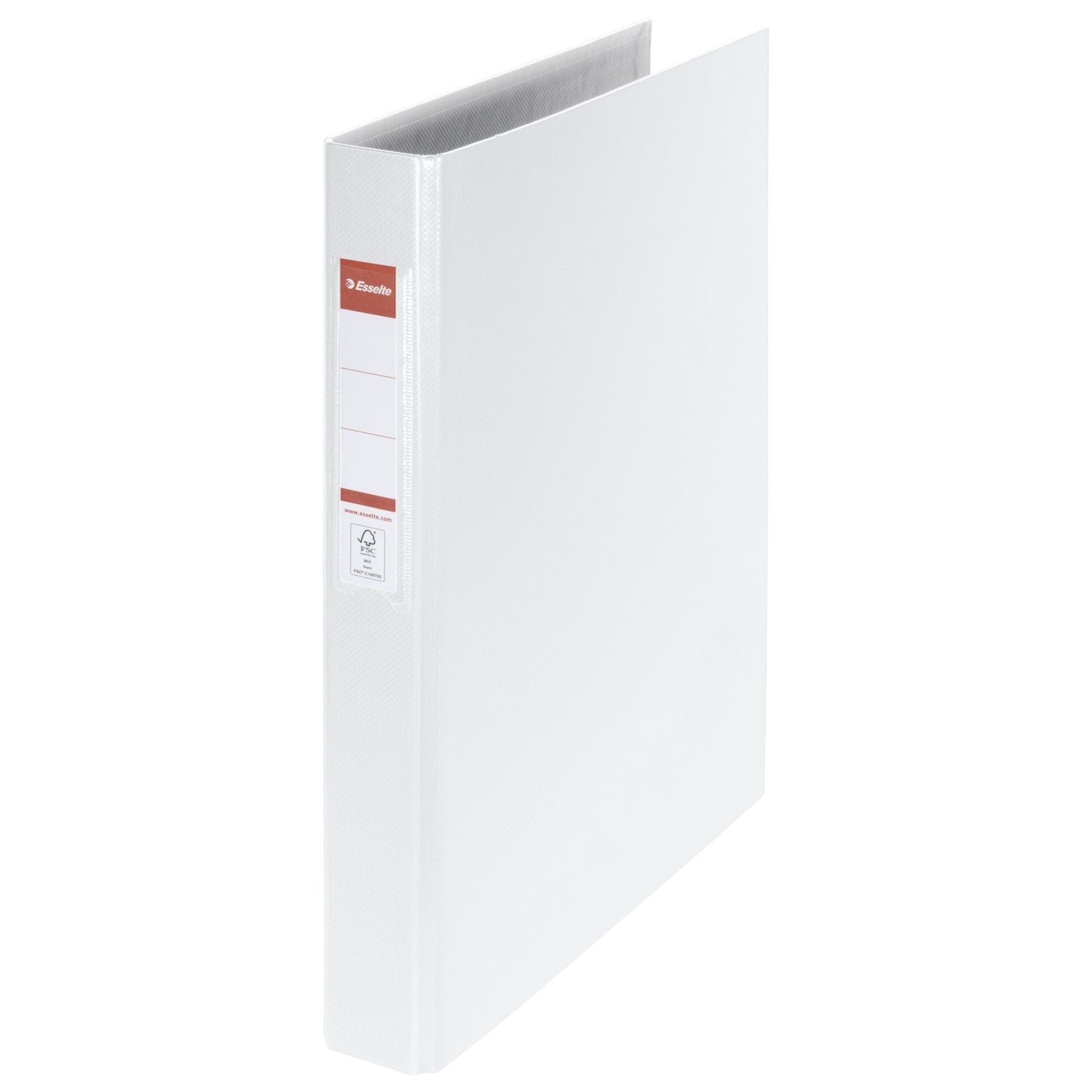 Esselte - Raccoglitore ad anelli VIVIDA A4 2 anelli O-meccanismo 25 mm PP bianco | 10 pezzi