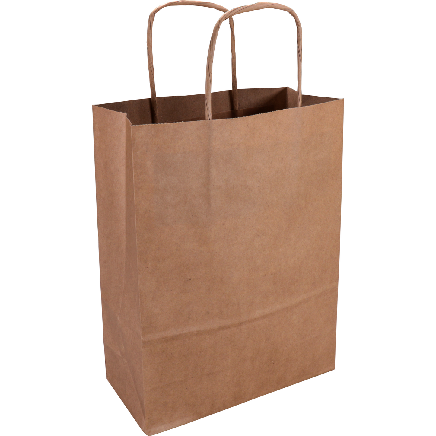 Klika - Borsa | Carta kraft | cordone di carta ritorto | 18x8x24 cm | borsa tote | marrone | 100 pezzi
