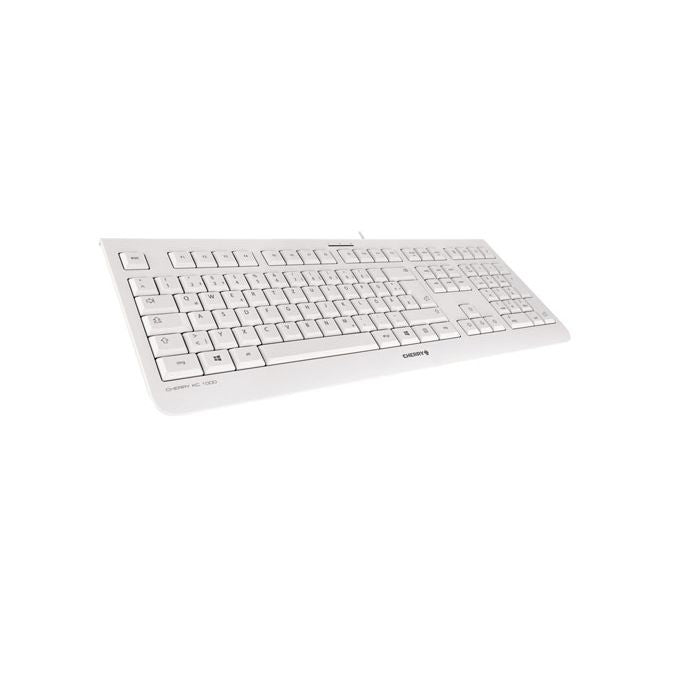 CHERRY - KC 1000 toetsenbord Universeel USB AZERTY Belgisch Grijs