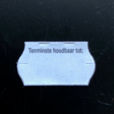 Klika - Etiket 2212 golf wit perm Tenminste houd