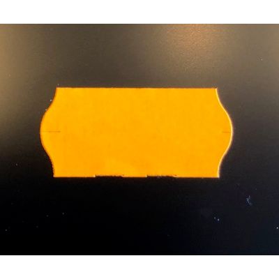 Klika - Etiket 2612 naranja flúor permanente 2-sl 54000