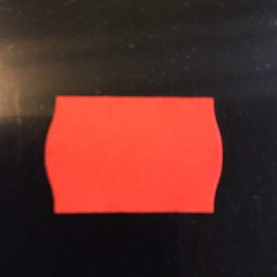 Klika - Label 2516 wave freezer fl.red39.600 2 pieces