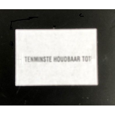 Klika - Etiket 16x23mm Tenminste houdbaar t