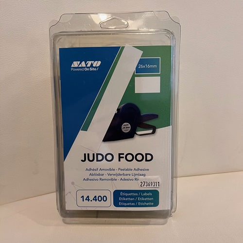 Klika - Etichette Judo FOOD 12 etichette in rotolo 4 pezzi