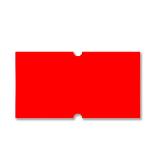Klika - Etiket 2112 fl.rood perm gat 50.000Hallo 3 stuks