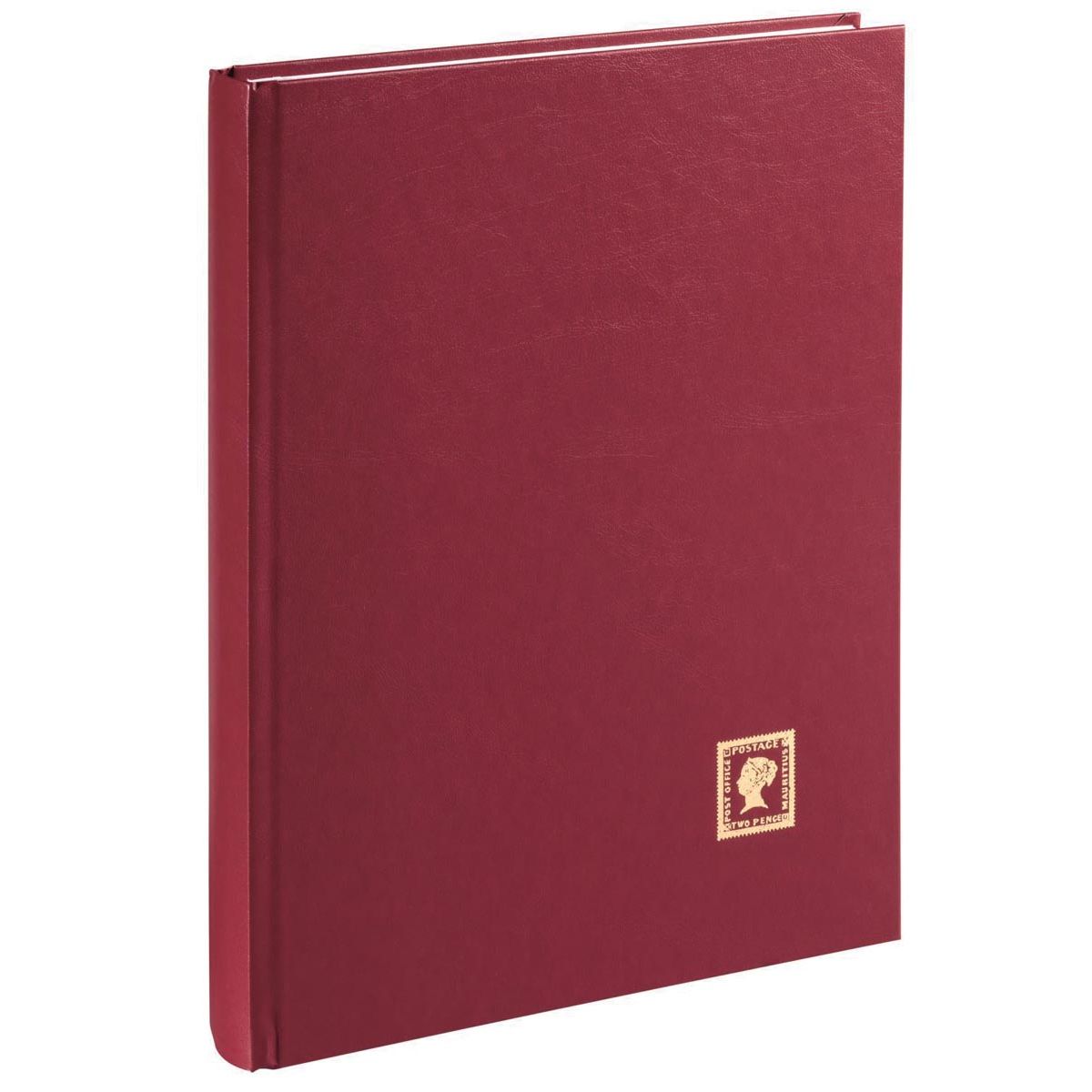 Pagna - stamp album, A4, 32 sheets, wine red