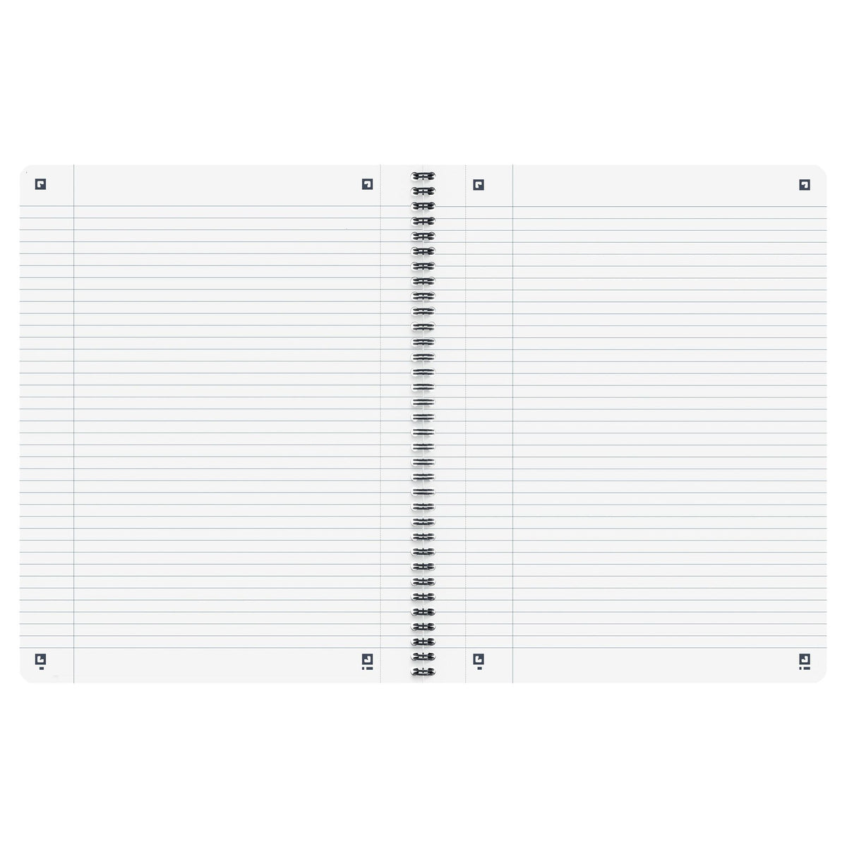 Oxford - Spiraalblok oxf origin a4+ lijn 140pag 80gr grijs | 5 stuks