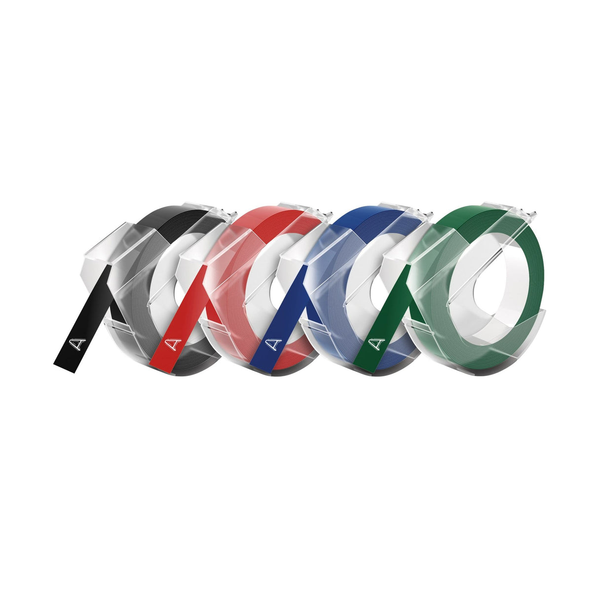 Dymo - Reliefe embossing plastic 9mm zwart