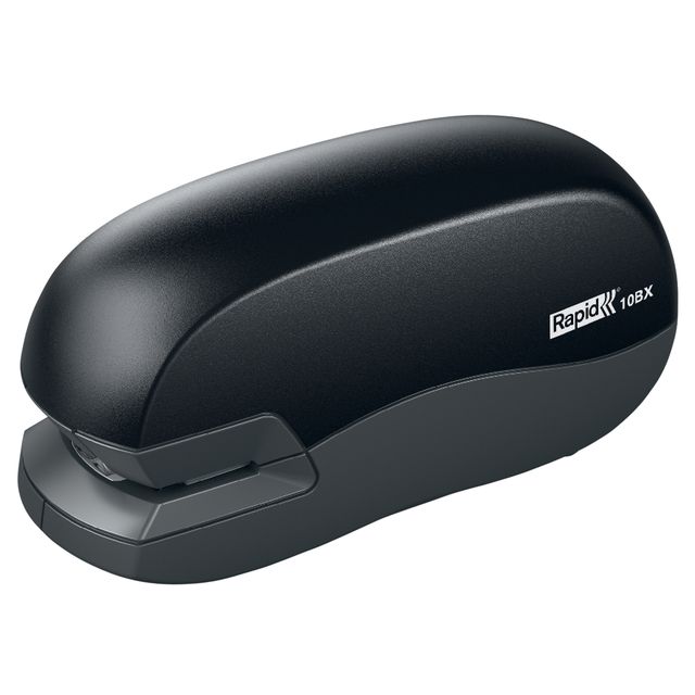 Rapid - Agrafeuse électrique 10BX 10 feuilles noir/blanc