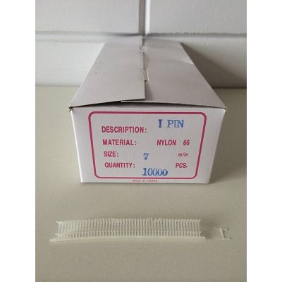 Klika - Nylon textielpins 7mm fijn 10.000 stuks 9 stuks
