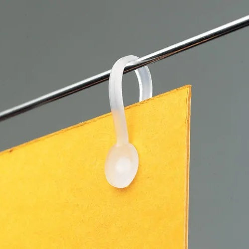 Klika - Clip closure 50mm transparent 100 pieces