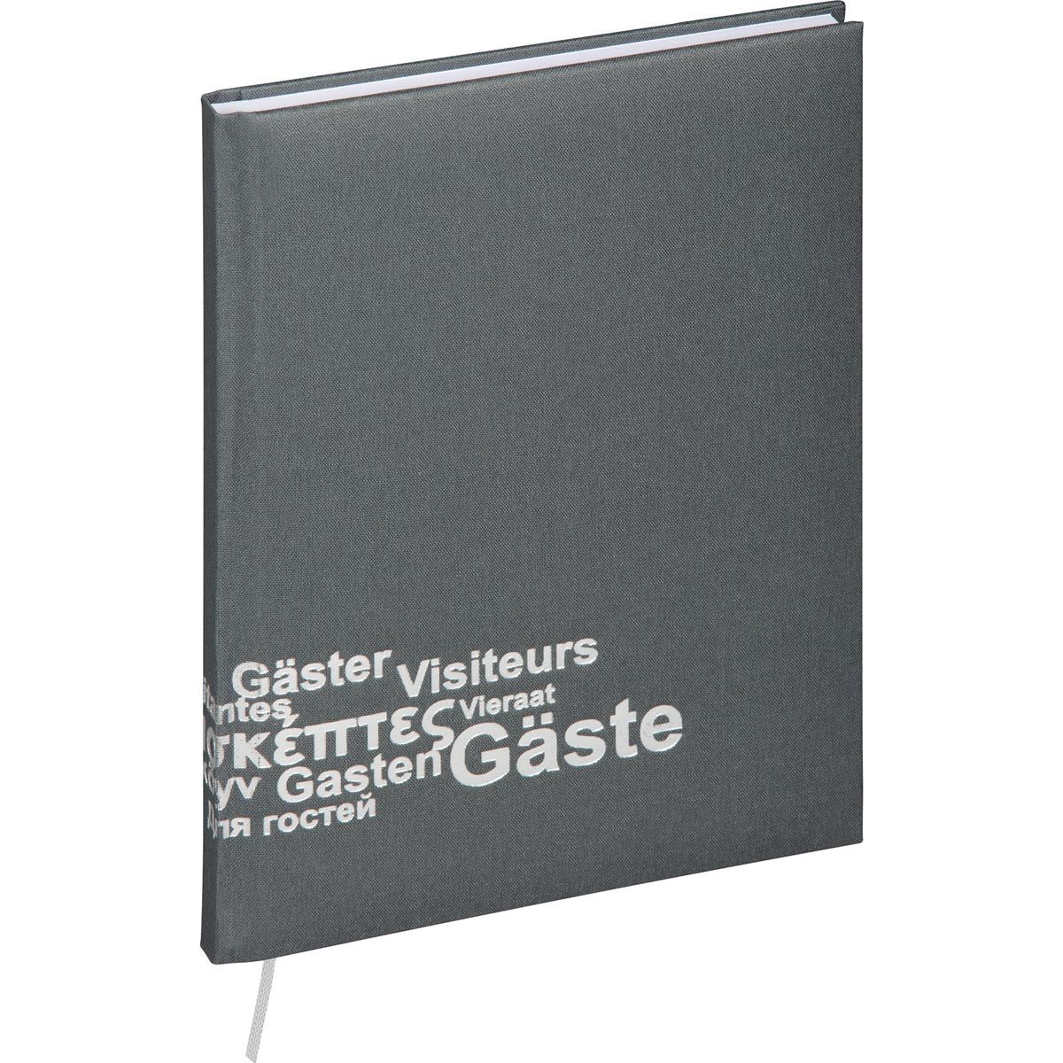 Pagna - gastenboek, donkergrijs
