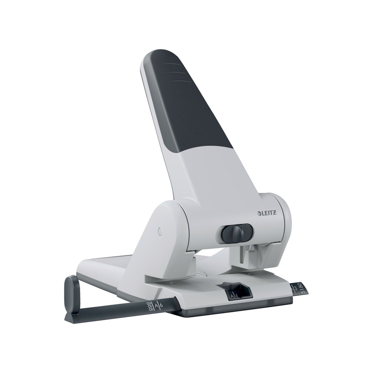 Leitz - Perforadora 5180 resistente 65 hojas plateada