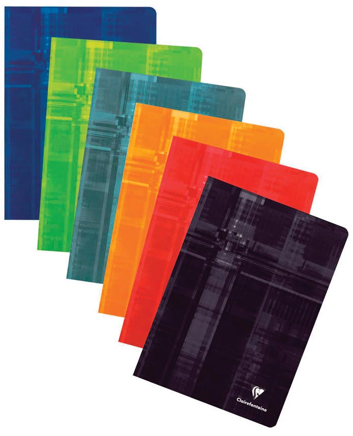 Clairefontaine - Notebook A4 diamond 10x10mm 80 pages 90gr assorted