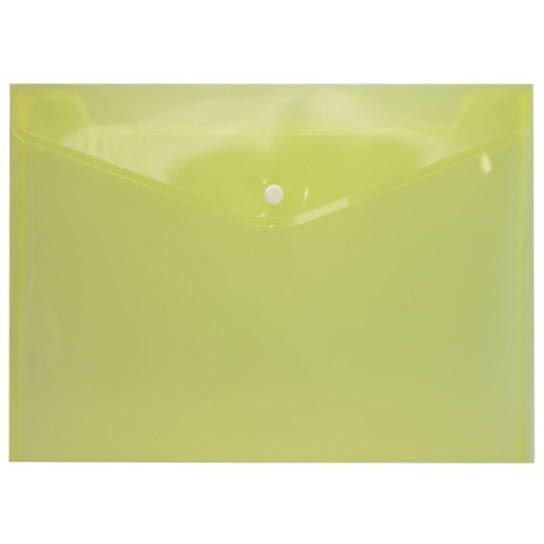 Sans marque - Chemise à documents, A5, ft 240 x 161 mm, jaune