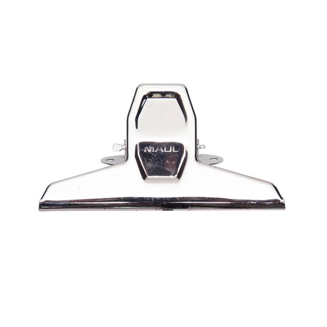 MAUL - Paper clamp Pro 125mm silver | 10 pieces