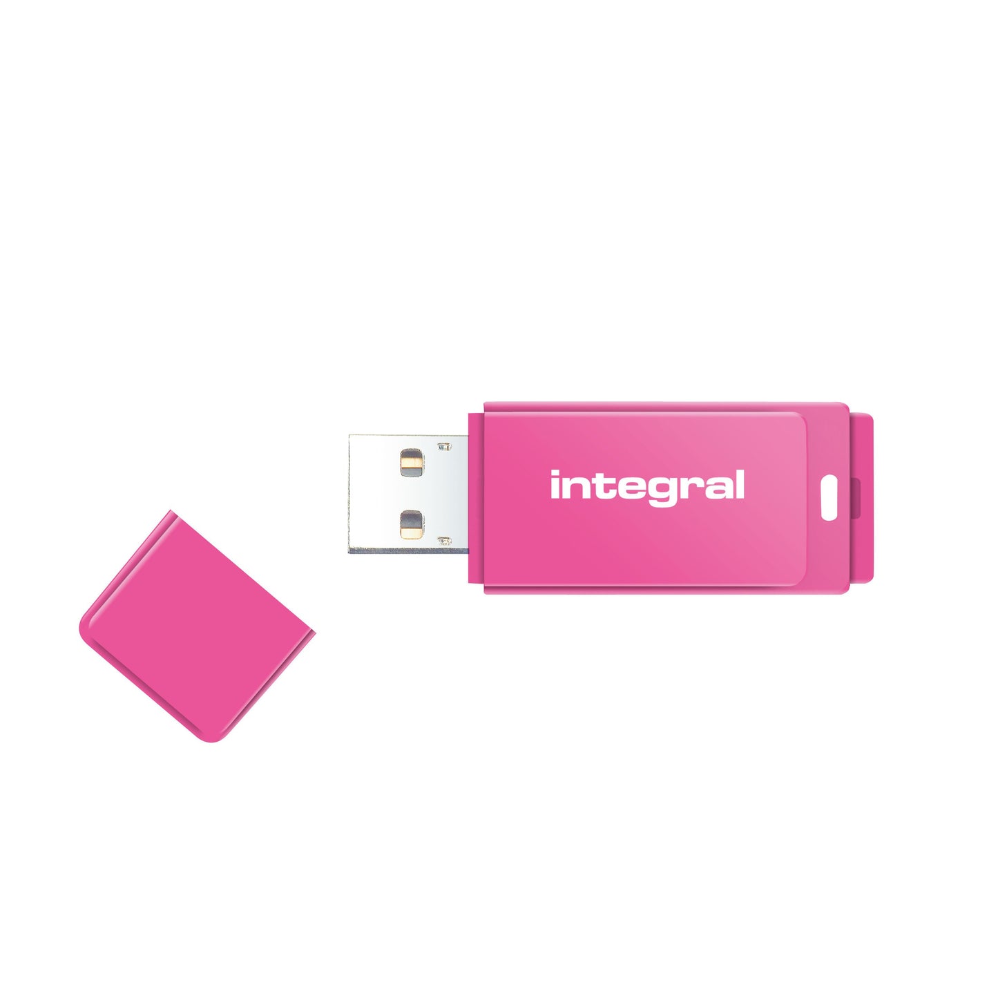 Integrale - Chiavetta USB 2.0 16Gb rosa fluo
