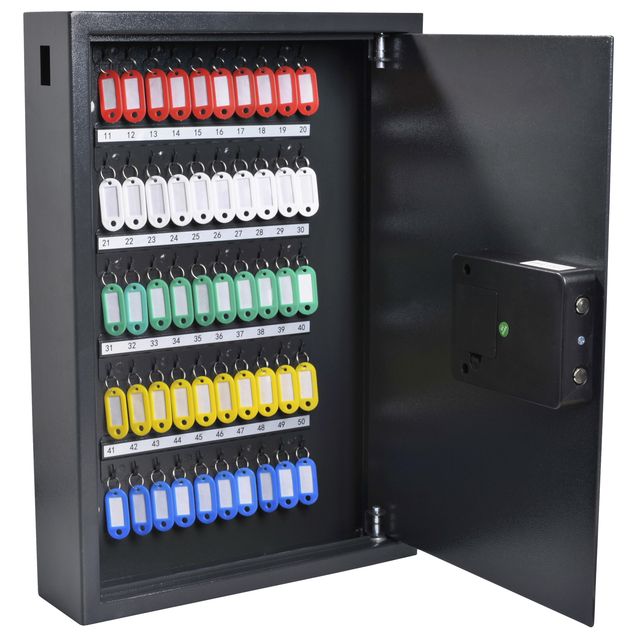 Pavo - Armadietto portachiavi alto 50 ganci 550x380x100mm