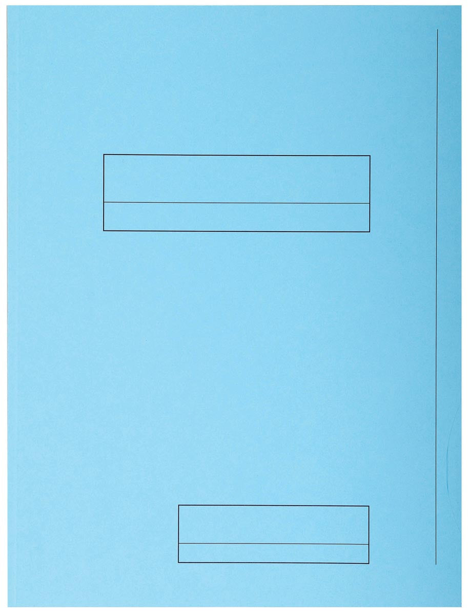 Exacompta - Cartella portadocumenti Super 210, conf. da 50 pezzi, blu