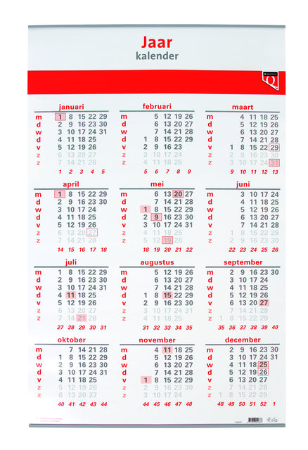 Quantore - Calendario annuale 2026