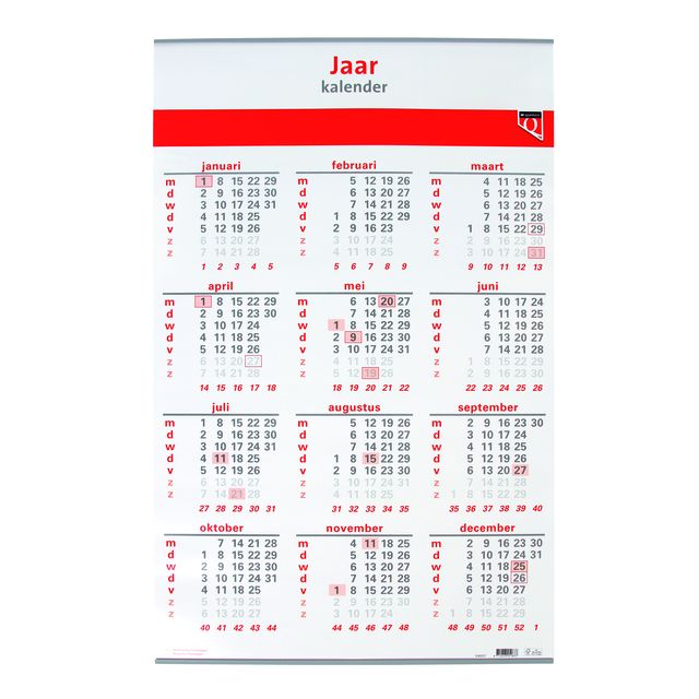 Quantore - Annual Calendar 2026 | 10 pieces