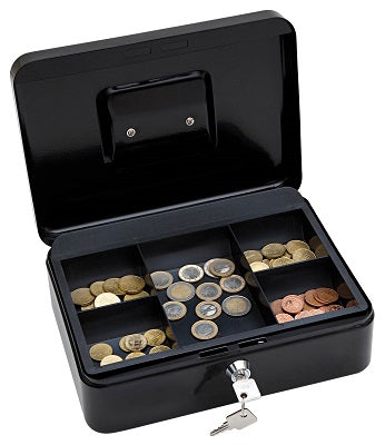 Klika - Geldkistje met slot 10- afm. 25 cm