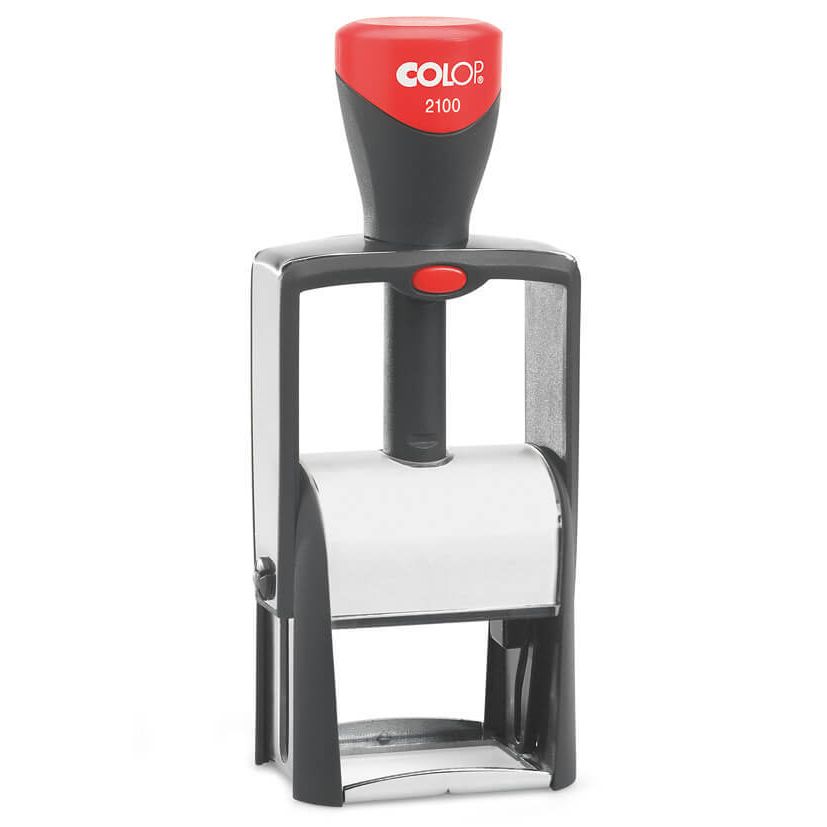 Colop - Sello de texto Heavy Duty 2100 Classic Line personalizable
